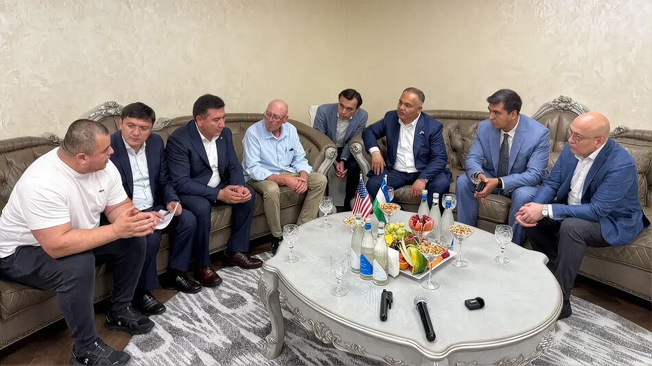 Delegation talks