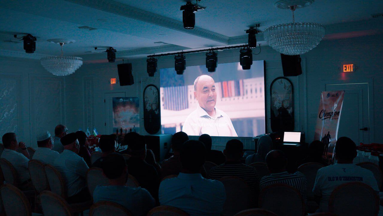 A film screening for the community